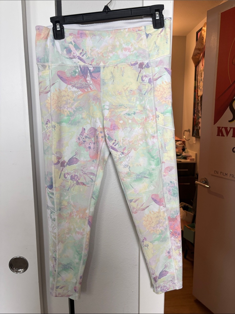 Victoria's Secret Pastel Floral Leggings